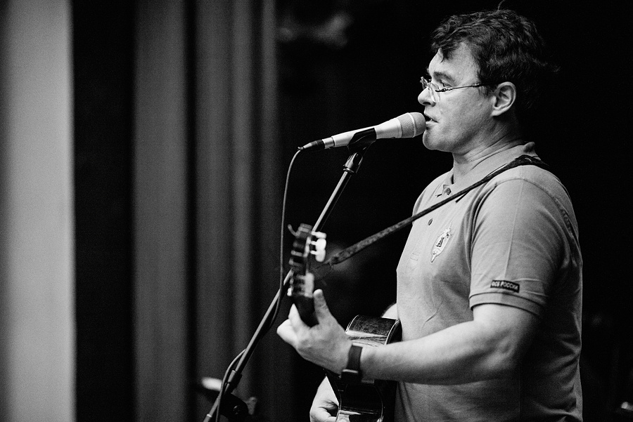 Репетиция Евгения Дятлова. Фотограф Михаил Ряховский