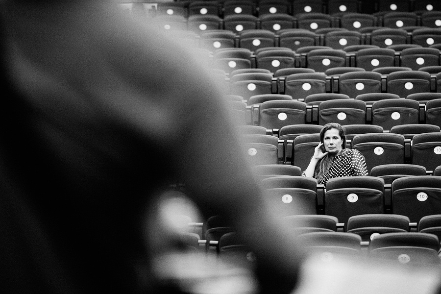 Репетиция Евгения Дятлова. Фотограф Михаил Ряховский