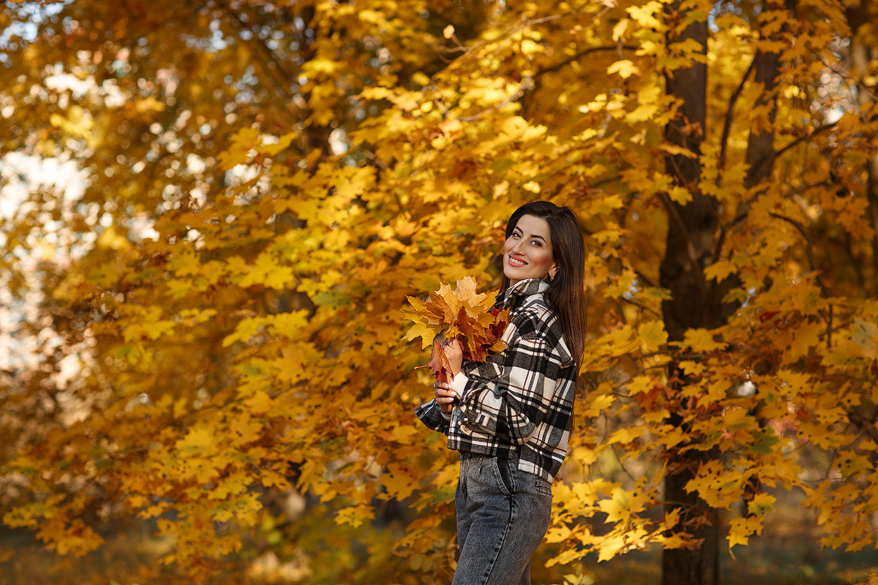 Осенние фотосессии. Будуарный и женский портретный фотограф Москва