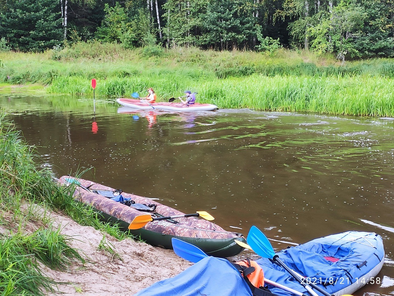 Сплав на байдарках 21.08.21. Галерея Фантим