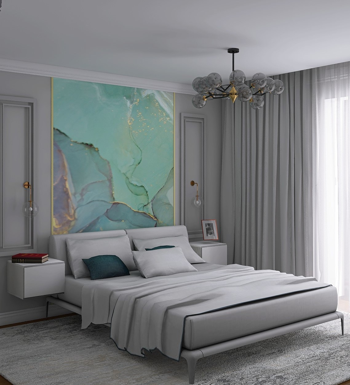 Дизайн-проект однушки в Сочи. Главная