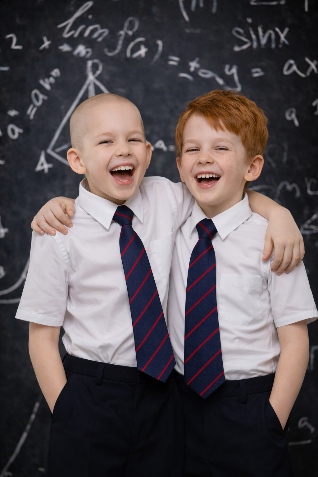 Школьная фотография. King and Queens