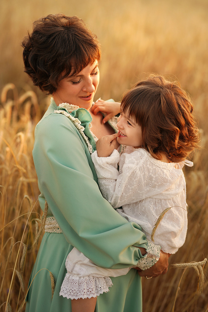 Мама и малыш. Фотограф Ирина Гарш