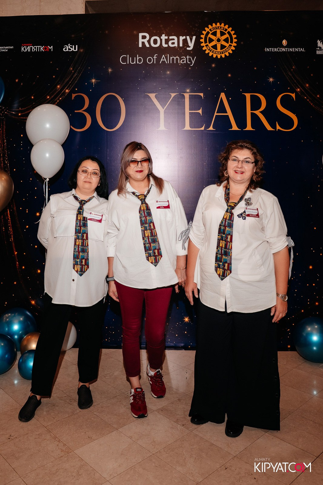 БЛАГОТВОРИТЕЛЬНЫЙ УЖИН В ЧЕСТЬ 30-ЛЕТИЯ ROTARY CLUB OF ALMATY. КИПЯТКОМ АЛМАТЫ!