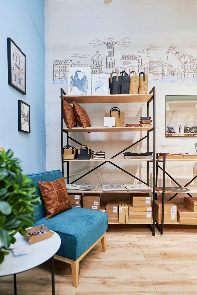 Moscow, public urban space “Hlebozavod9”. Olga Goldina architectural interior design, styling and staging