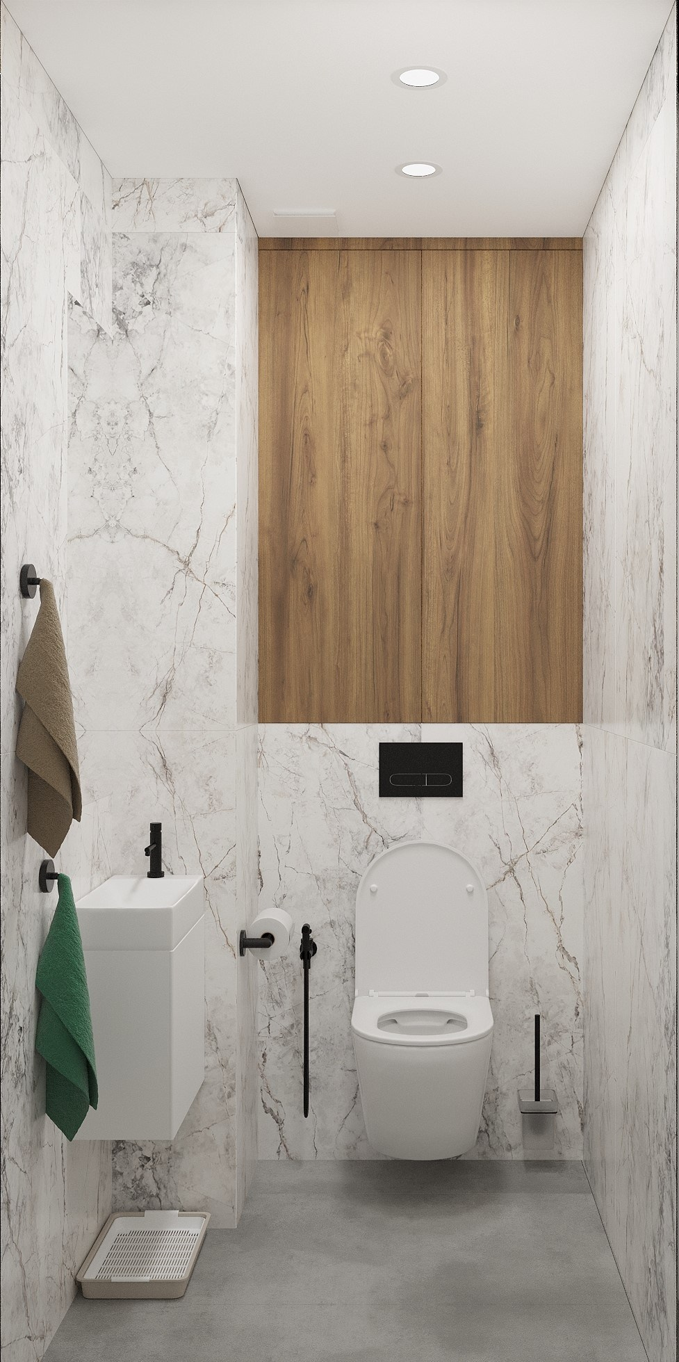 Квартира с зелеными акцентами г. Находка. Дизайн интерьера / Дизайн-проект / Лебедь Юлия