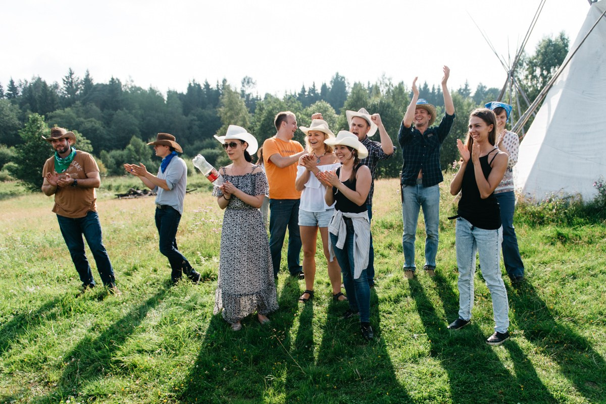 Тимбилдинг СоюзХимТранс. Свадебный фотограф в Москве Владимир Симонов