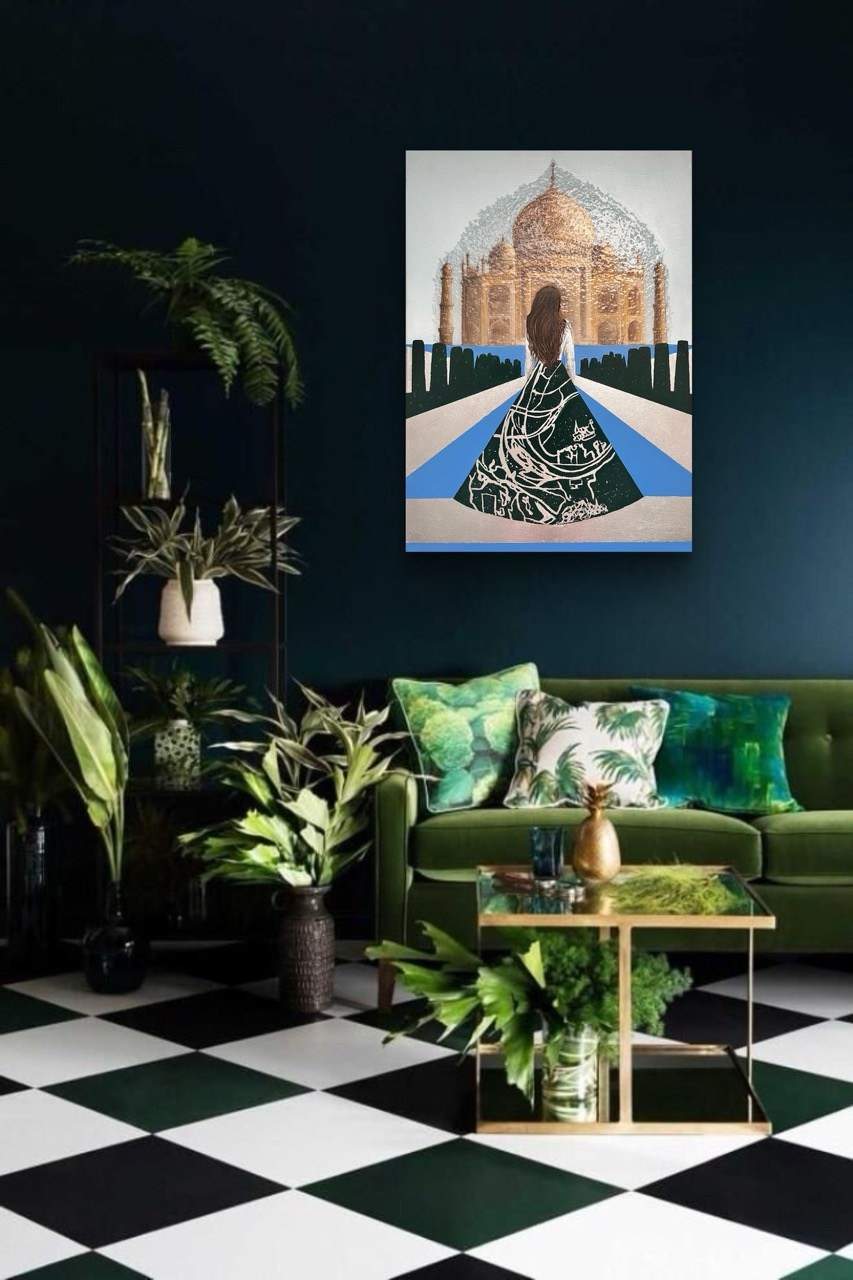 Серия «Волшебница Изумрудного Востока». Картины пейзаж