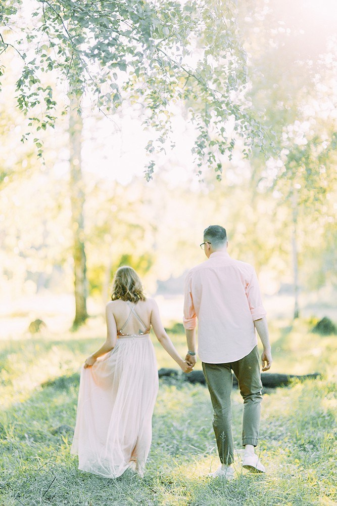 Предсвадебная стилизованная съемка с единорогом