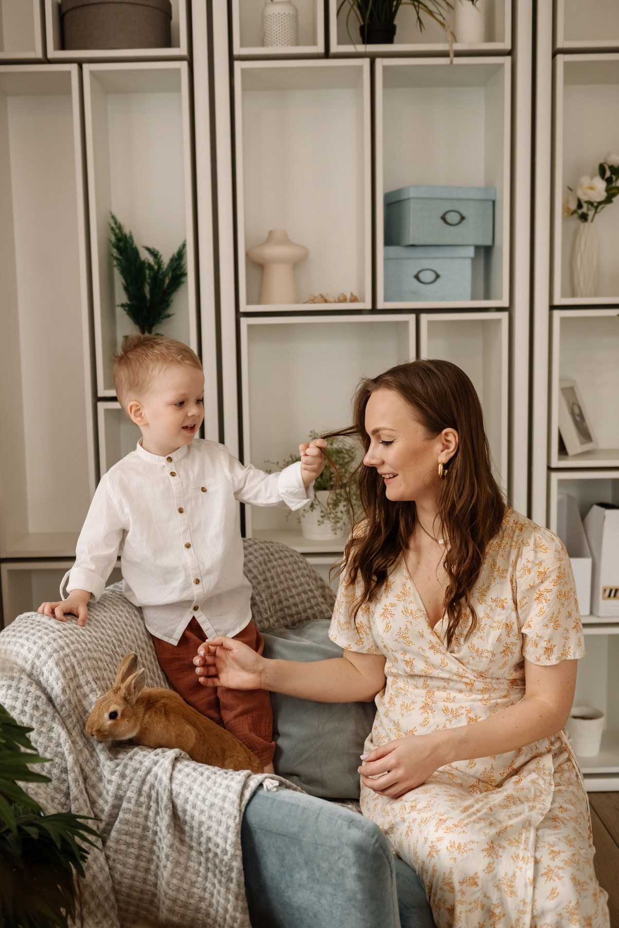 Семейная. Пасха с цыплятами. Свадебный и сеейный фотограф в Санкт-Петербурге Елена Худякова