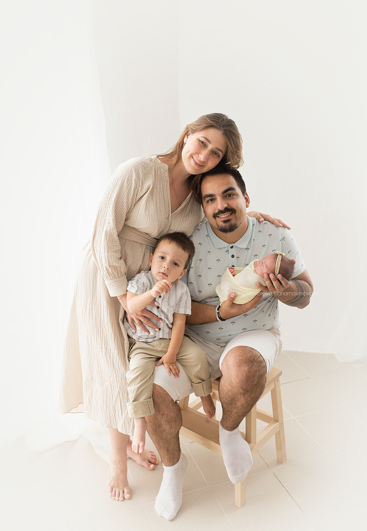 Фотограф новорождённых малышей и детский фотограф В Казани Лана Максим