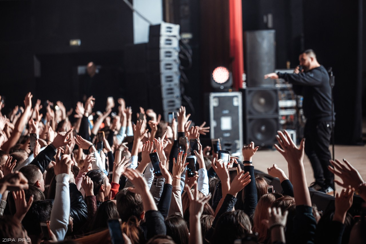 Концерт «Jah Khalib». Фотограф Zipa Pro