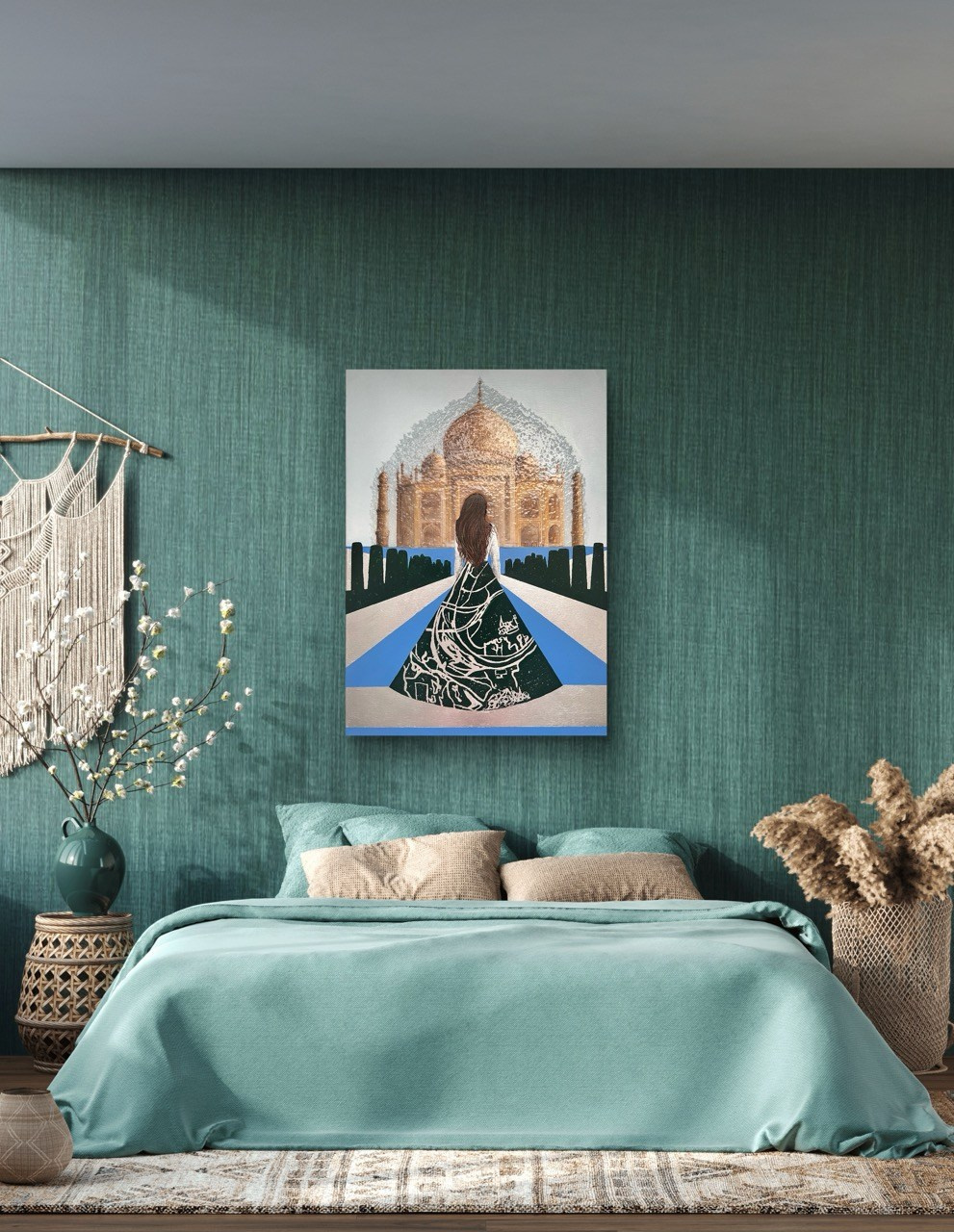 Серия «Волшебница Изумрудного Востока». Картины пейзаж