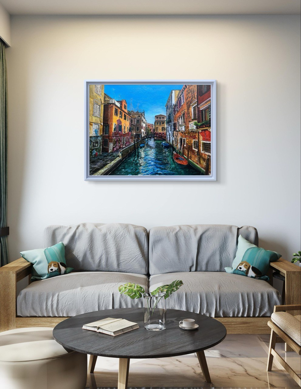 Серия «Города — великие творения рук человеческих». Картины пейзаж