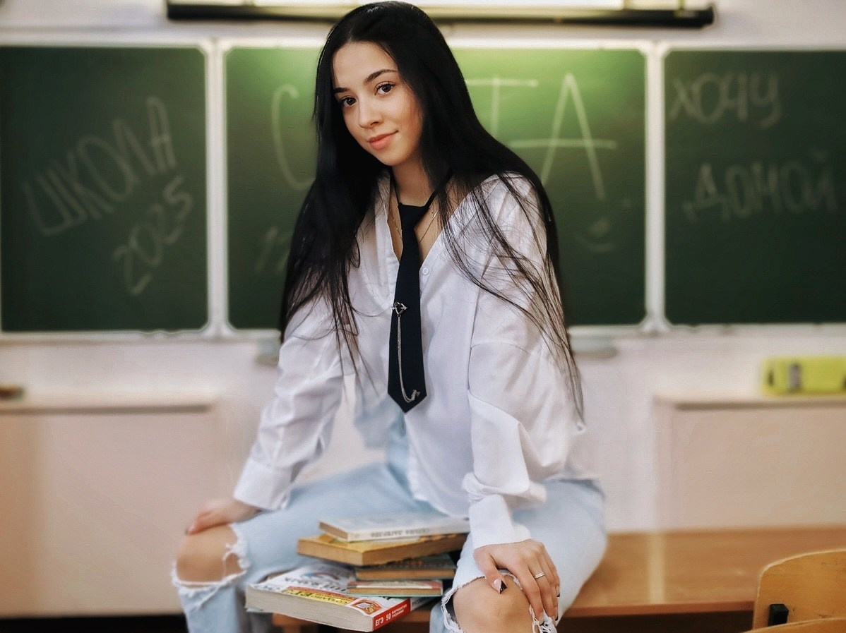 Снежа в школе. V I KA P H O T O