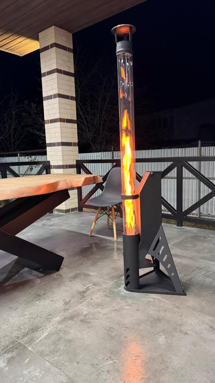 «Горыныч» уличный камин. Купить / заказать мангал для дома в Краснодаре от производителя «Мангал Мастер»