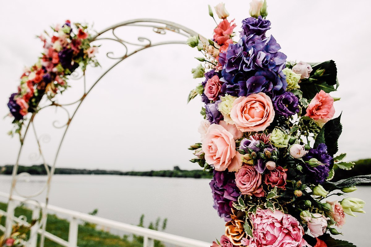 Шатер в Коломенском. Флорист Маргарита Гладкова