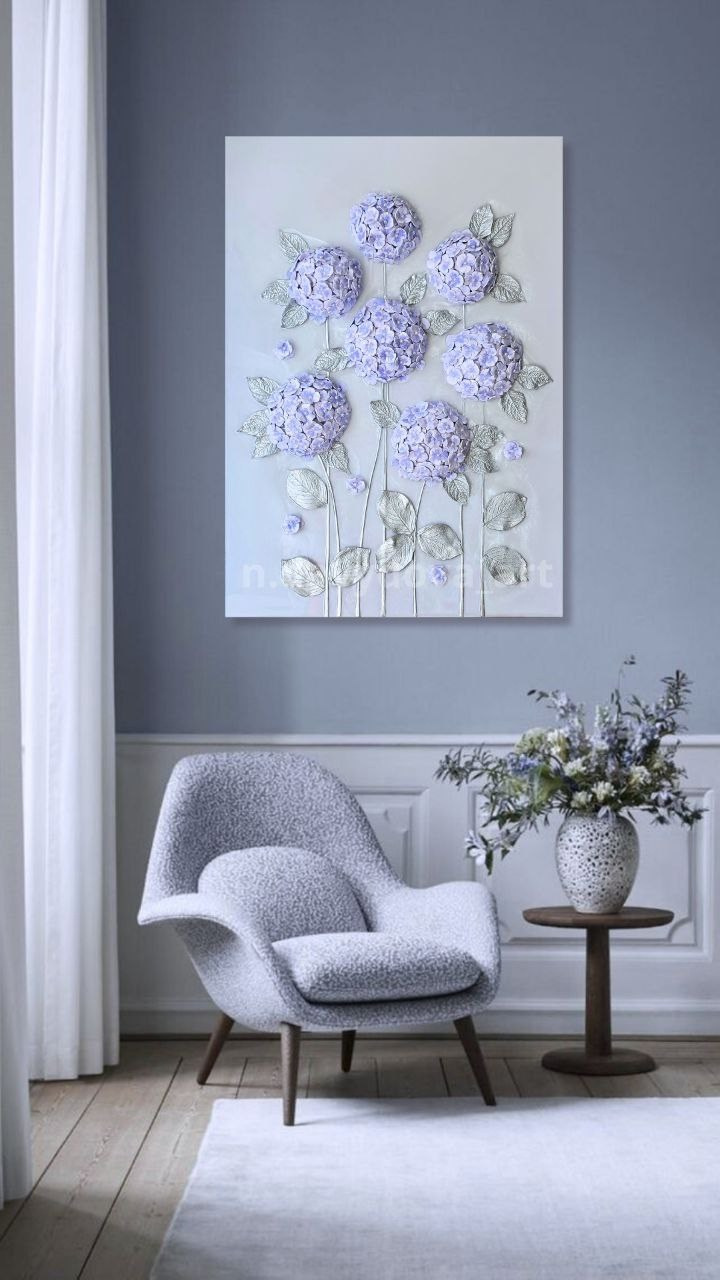 Сиреневый туман. Художник