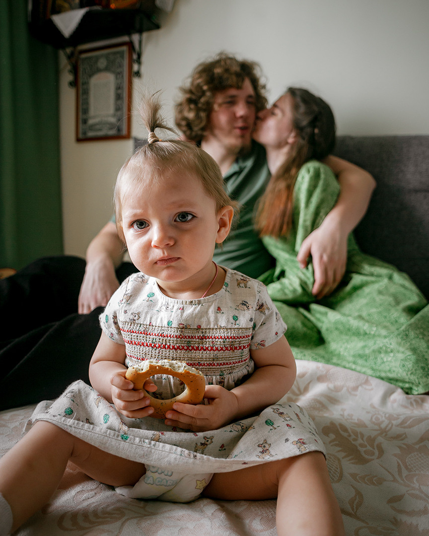 Семья Малютиных. Контент-фотограф в Москве Тима Забабурин