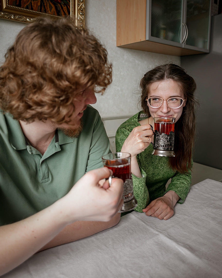 Семья Малютиных. Контент-фотограф в Москве Тима Забабурин