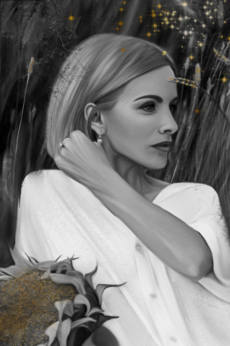 цифровой портрет, цифровая живопись, арт, цифровой коллаж, масляная живопись, портрет, картина маслом, цифровой портрет по фотографии