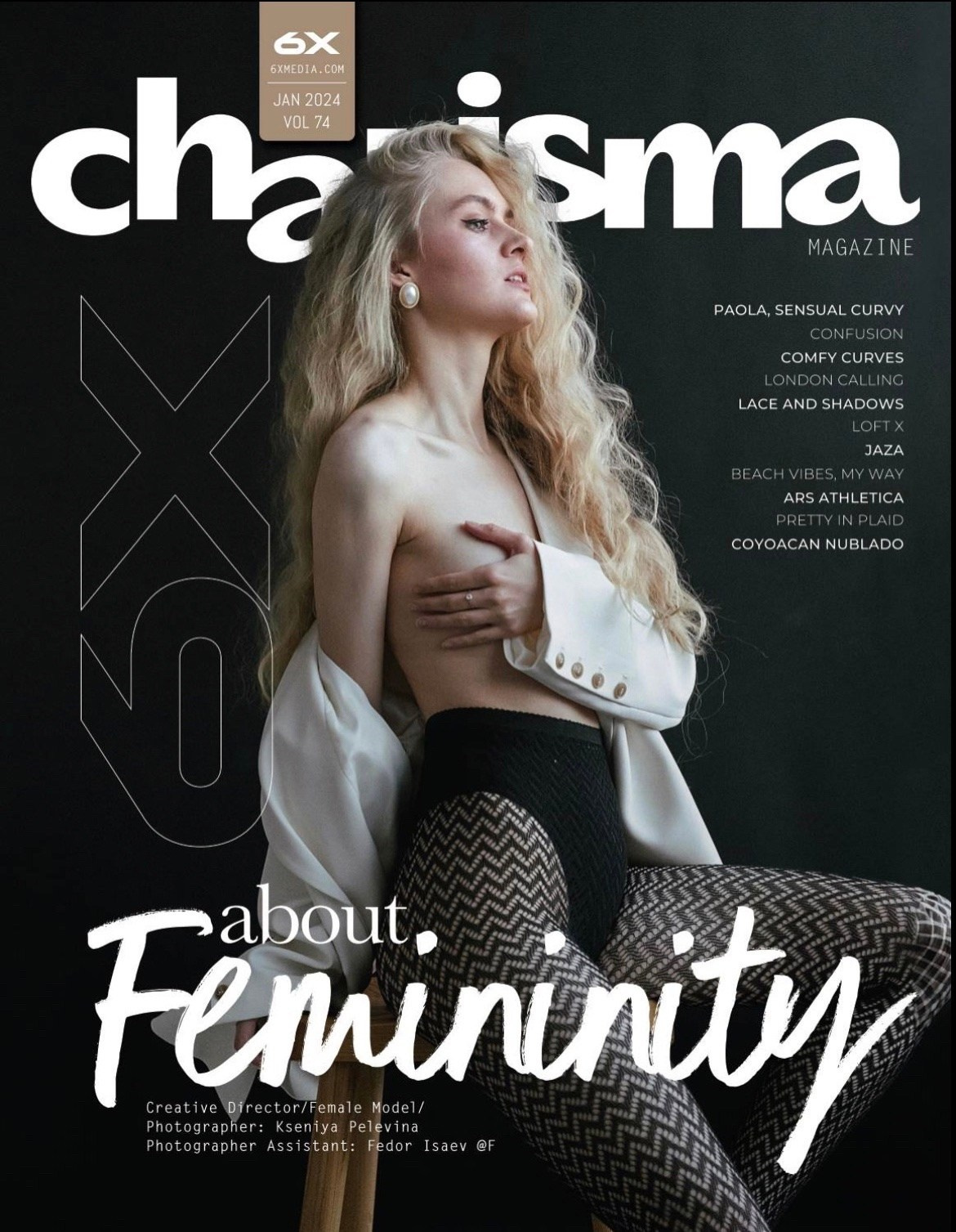 Charisma magazine. Утонченный фотограф в Санкт-Петербурге Ксения Пелевина