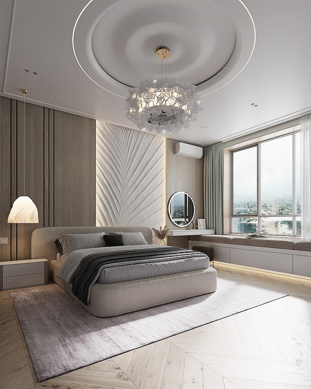 ЖК «Аль-Фараби 27», 93 м². Room Design Studio