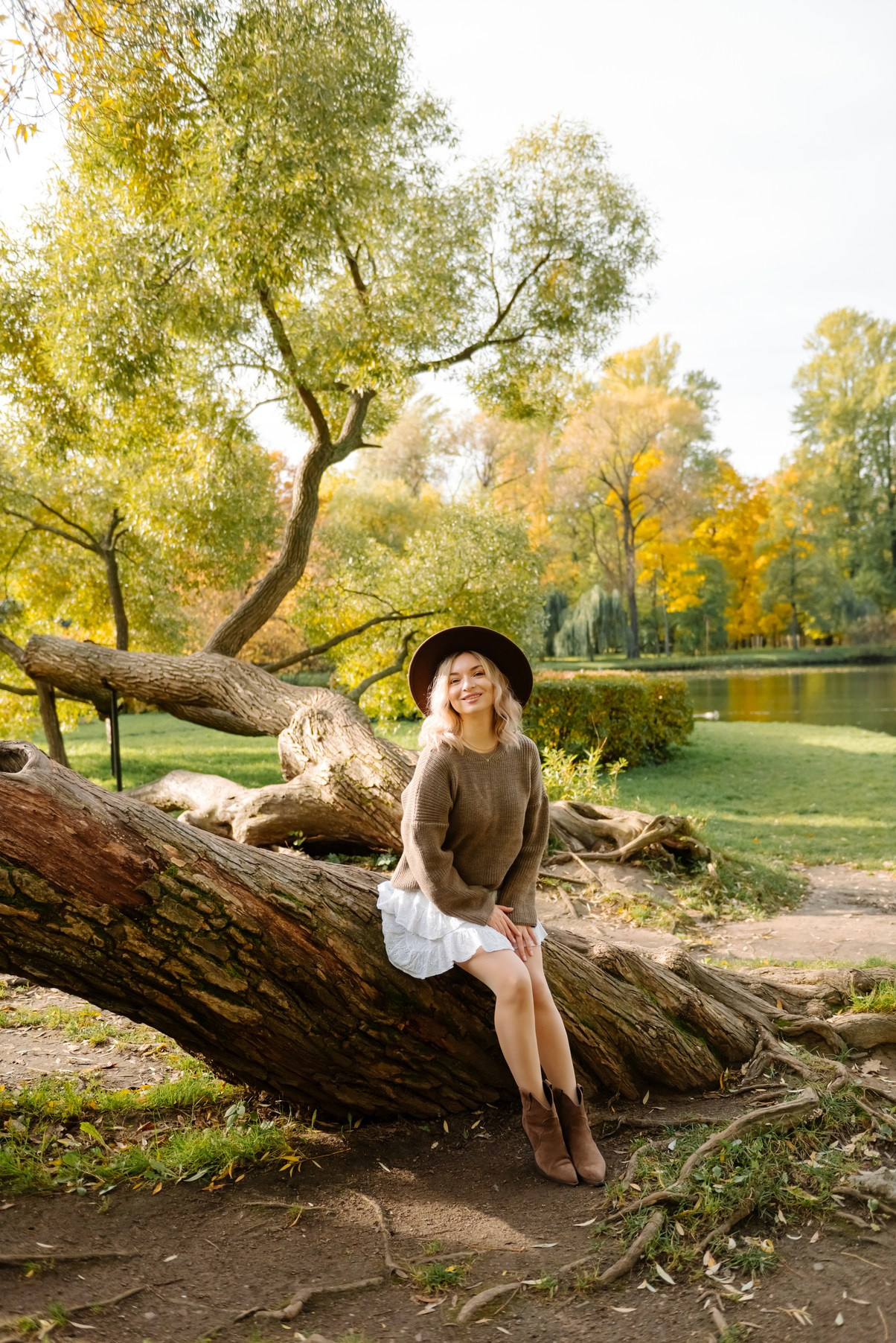 Осенняя фотосессия в Питере парк Екатерингоф. Свадебный и сеейный фотограф в Санкт-Петербурге Елена Худякова