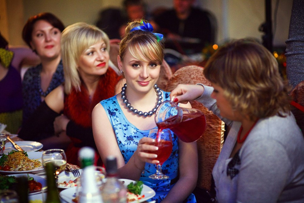 Репортажная фотосъемка новогоднего корпоративного праздника