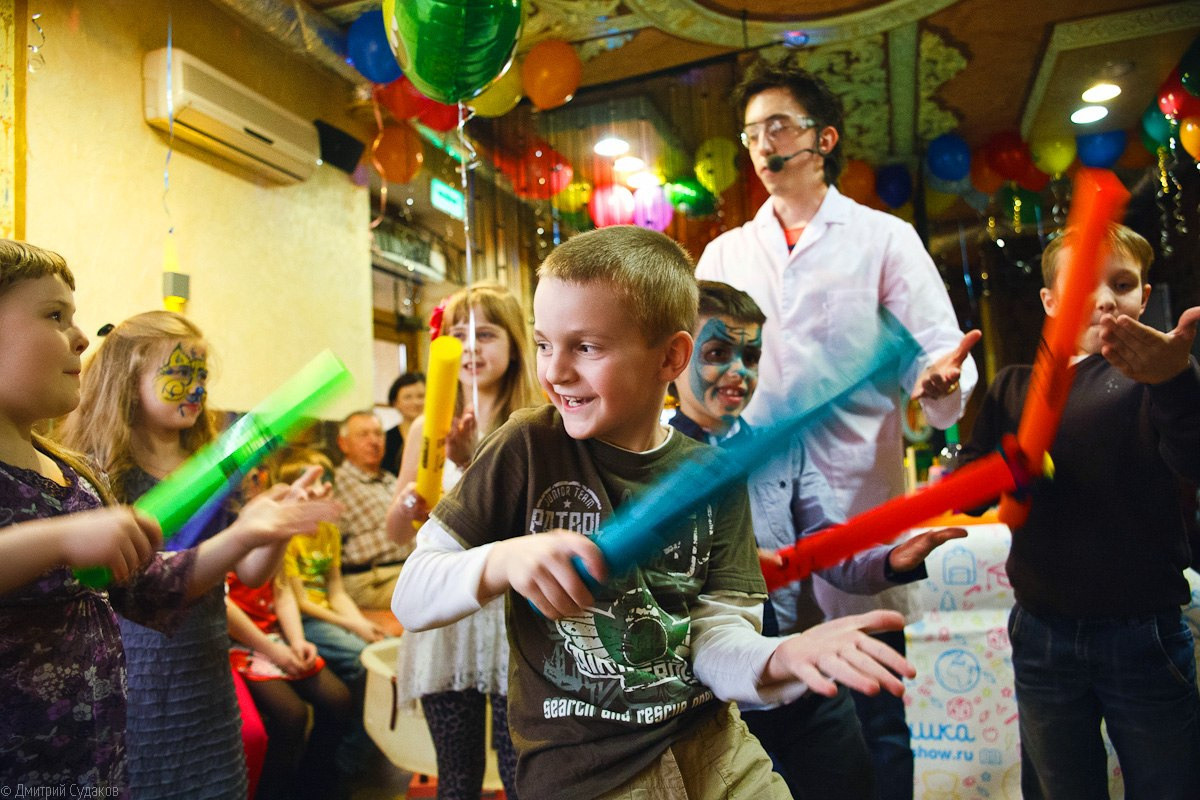 Репортажная фотосъемка детского Дня Рождения