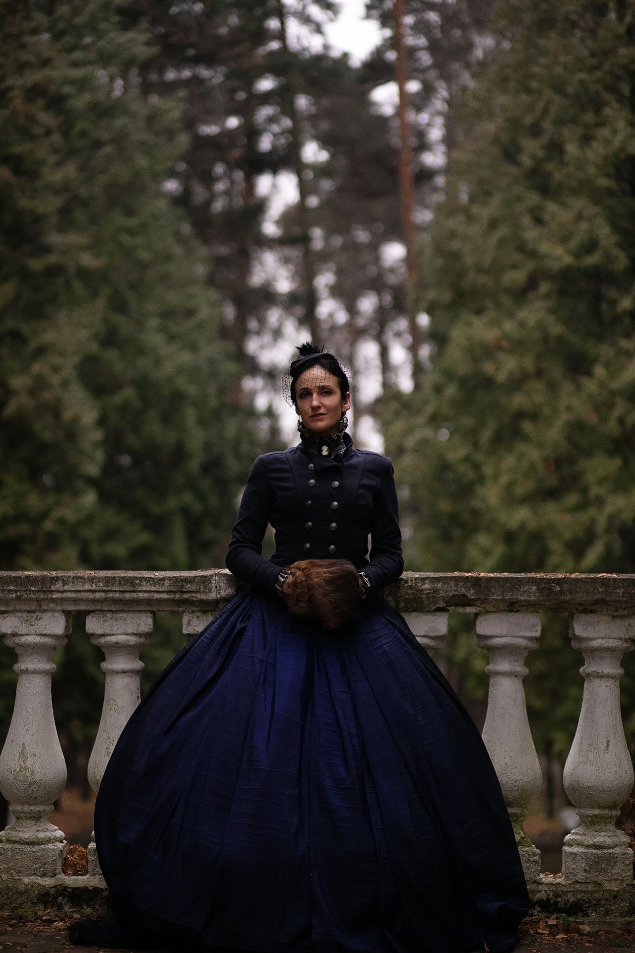 Мария. Прогулка. Художественная винтажная фотография