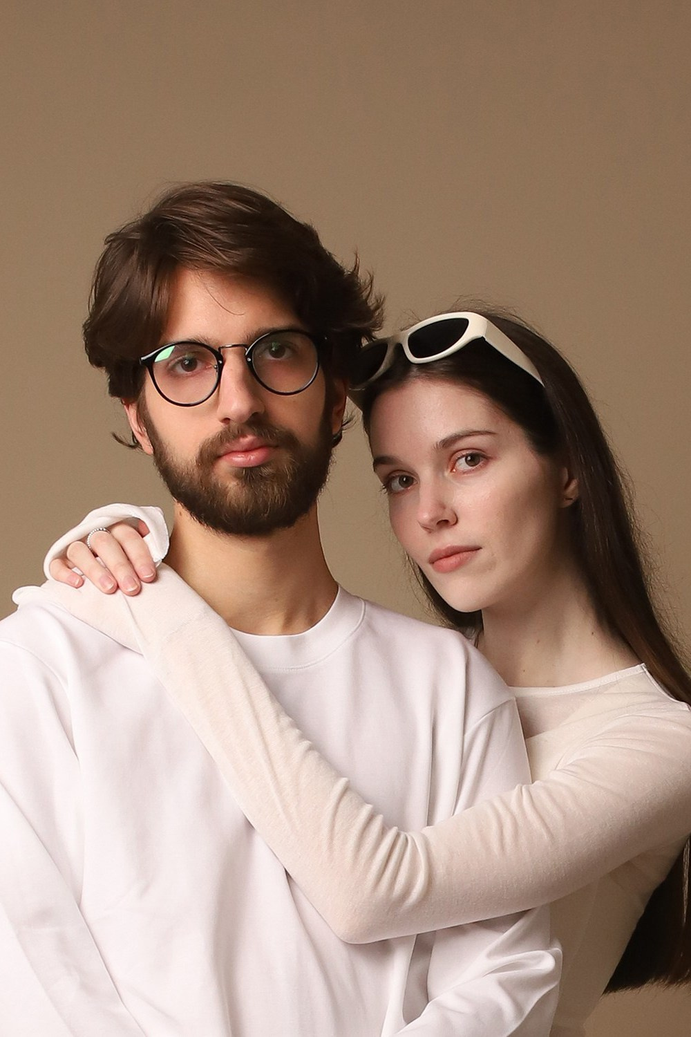 Фон «Волжский песочек». Self-portrait studio in Samara