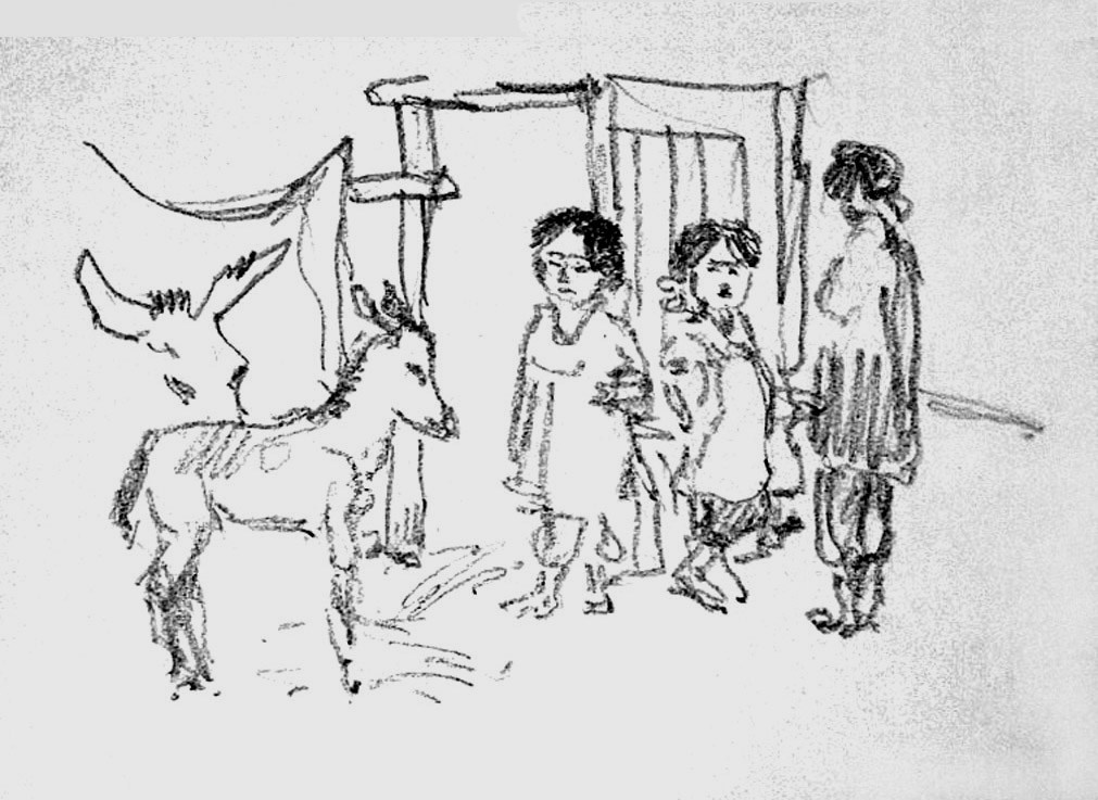 Узбекские дети. 1974.