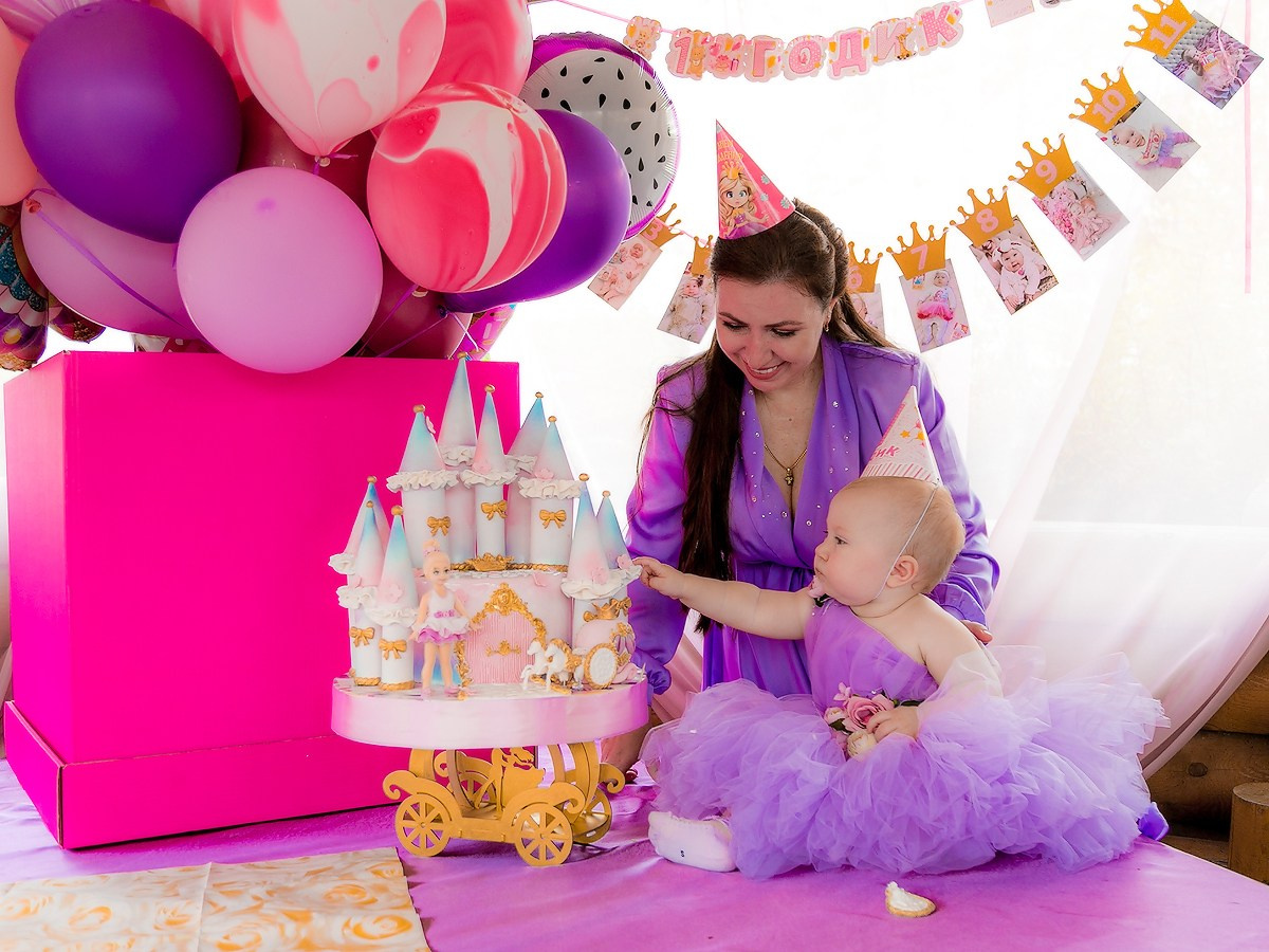 Фотосъемка детского Дня рождения Миланы. Репортажный фотограф Борис Геер