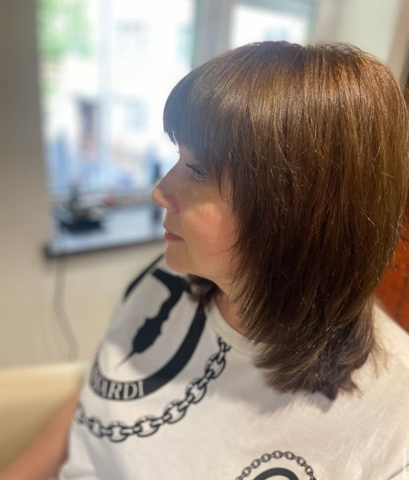 Анна Бекасова стрижка градуировка Москва