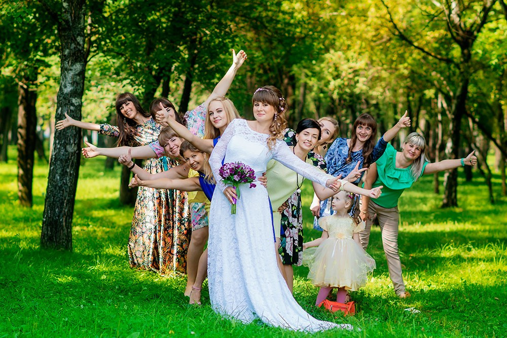 Свадебная съёмка. Семейный фотограф г. Новокузнецк Юлия Машникова