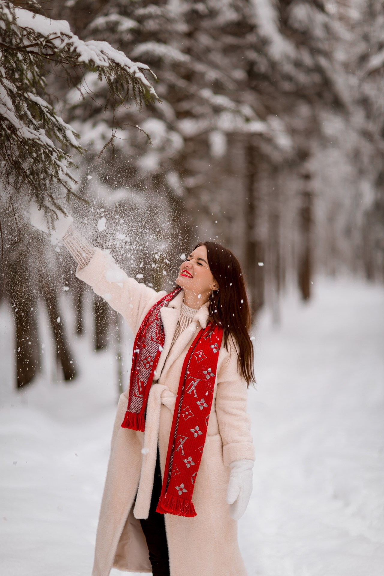 Зимние фотосессии. Katerina Schastlivaya