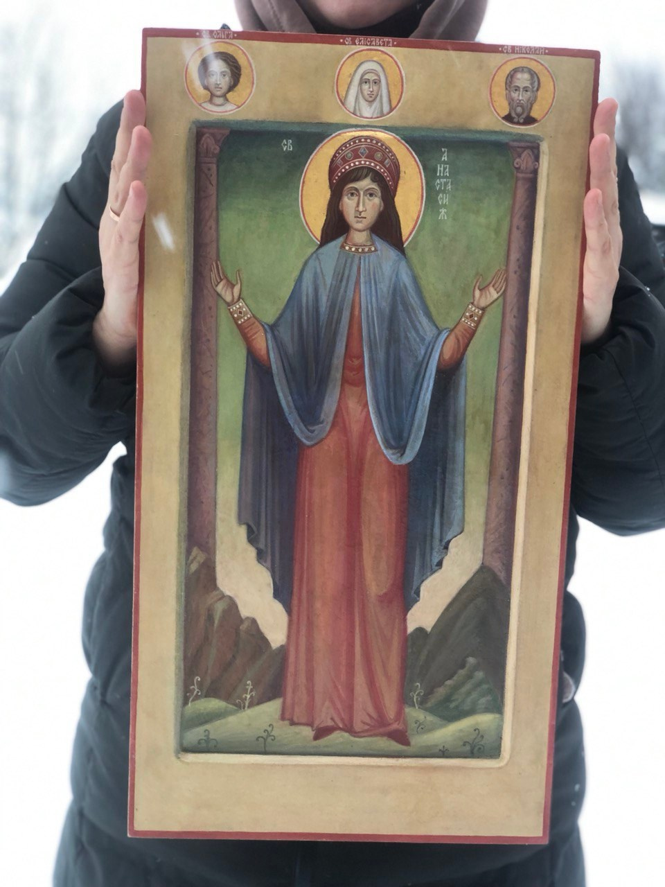 Вел. кн. Анастасия Романова, страст. Авт. С. Акотчик, А. Галактионова. МАГДАЛИНА — мастерская церковного искусства