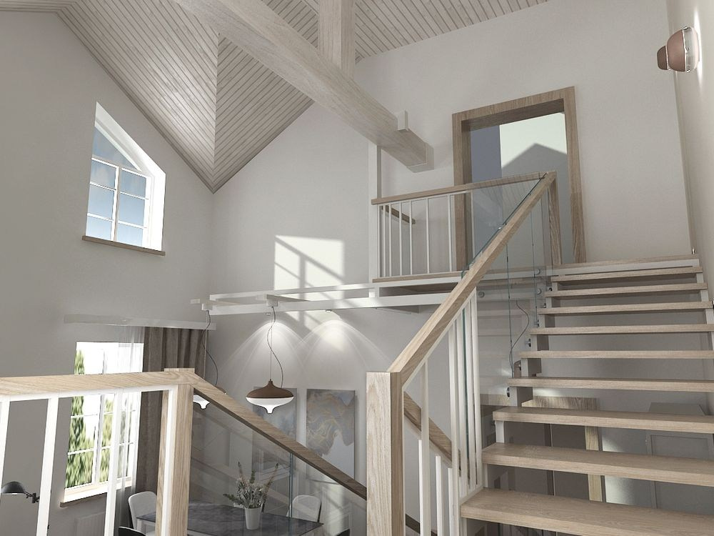 Дом в п. Новосаратовка. Дизайнер в Санкт-Петербурге Дмитрий Цыбулько