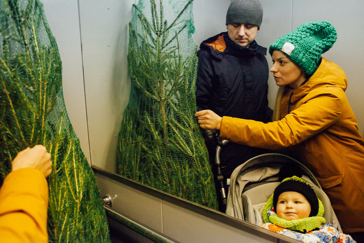 Первая Елка. Семейный и свадебный фотограф в Москве Жнякина Юлия