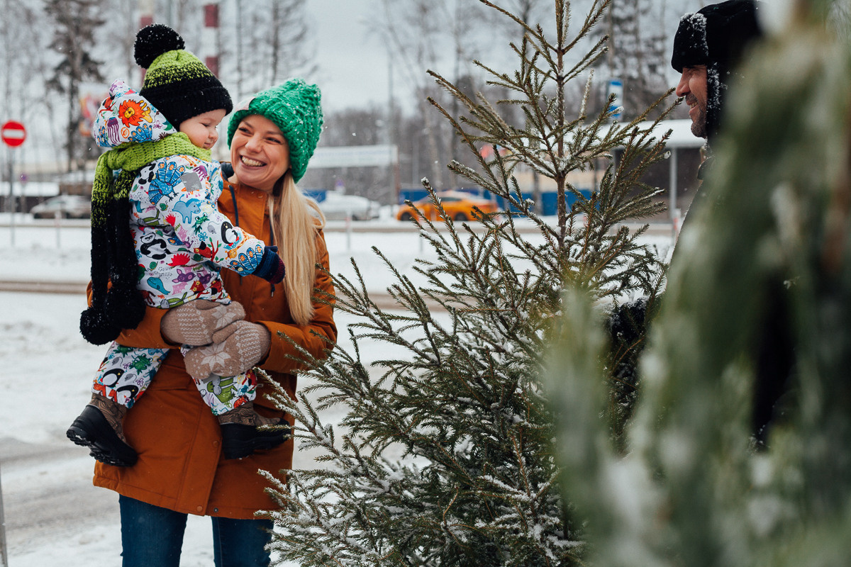 Первая Елка. Семейный и свадебный фотограф в Москве Жнякина Юлия