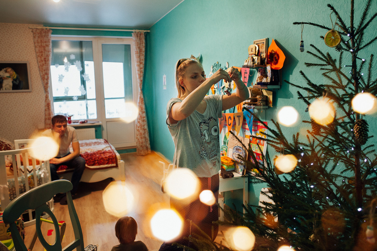 Первая Елка. Семейный и свадебный фотограф в Москве Жнякина Юлия