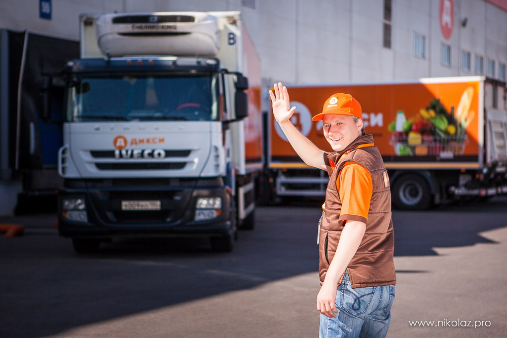 ДИКСИ склад. Видеооператор/Фотограф Николай Завьялов