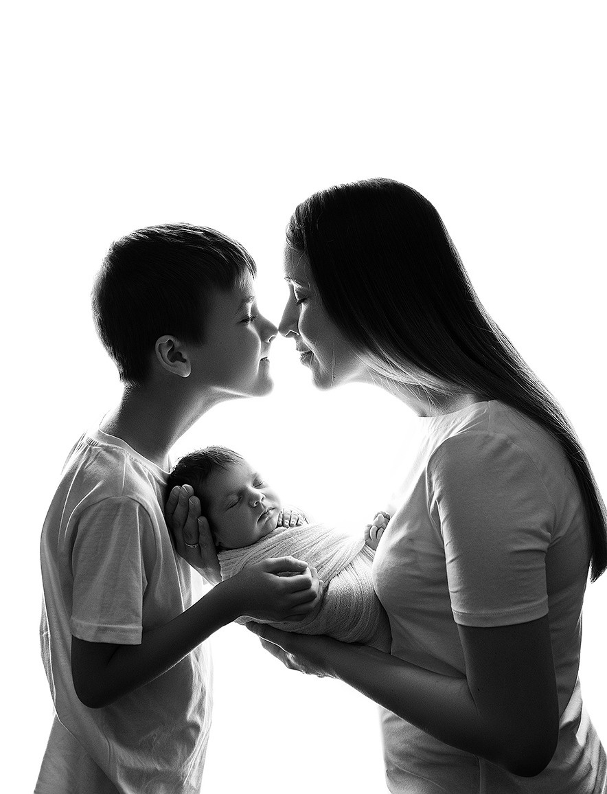 Newborn съёмка Елизаветы. Фотограф новорождённых и малышей до года в Москве и Московской области