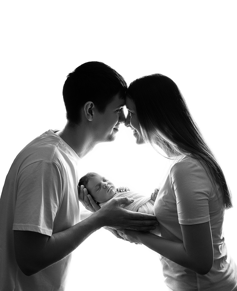 Newborn съёмка Елизаветы. Фотограф новорождённых и малышей до года в Москве и Московской области
