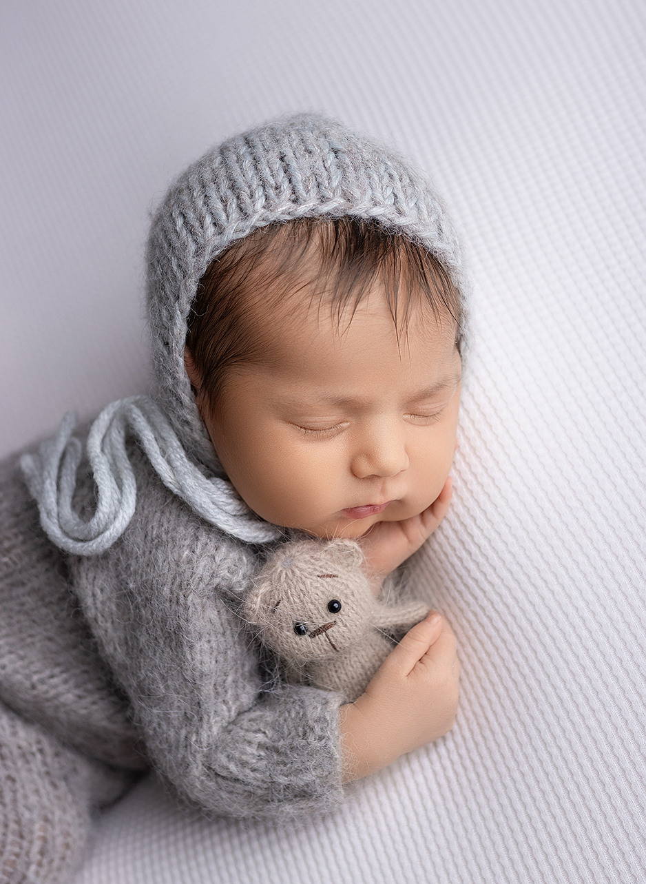 Newborn съёмка Елизаветы. Фотограф новорождённых и малышей до года в Москве и Московской области