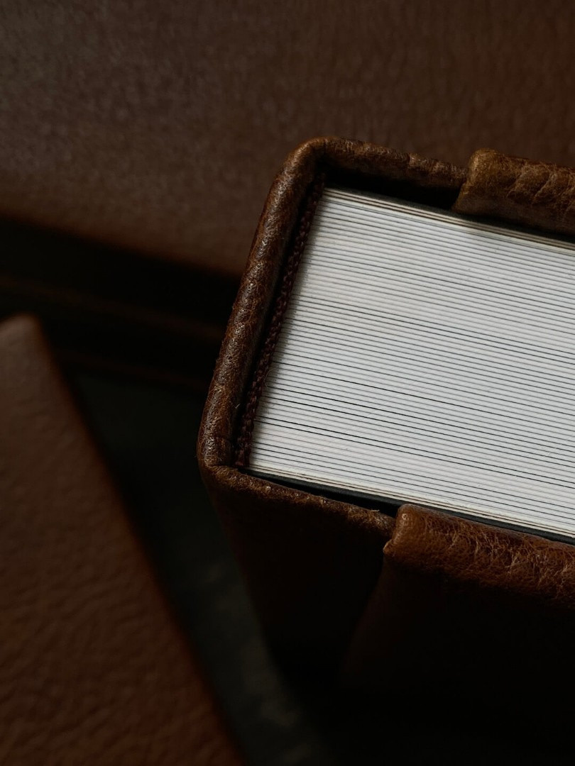 Кожаная обложка с металлической вставкой. Фотограф Андрей Ширкалин Москва Московская обл, Коломна, Рязань