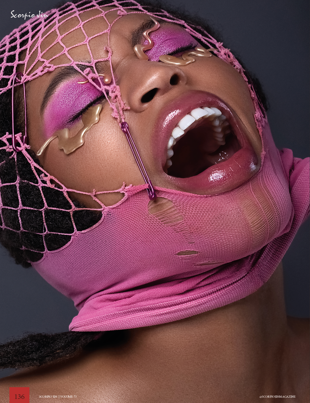 Ph: @susannloessin                                                                                               Retoucher: @retouch.komissarova                                                                                          Model: @muse.jazzameinah                                                                                                       Makeup: @angelique.waltenberg                                                                                                    Printed & published in @scorpiojinmagazine