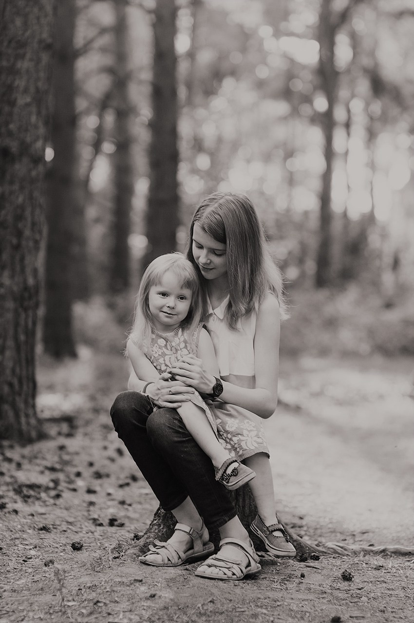 Ч/Б. Семейный и детский фотограф в Москве Ксения Алпатова