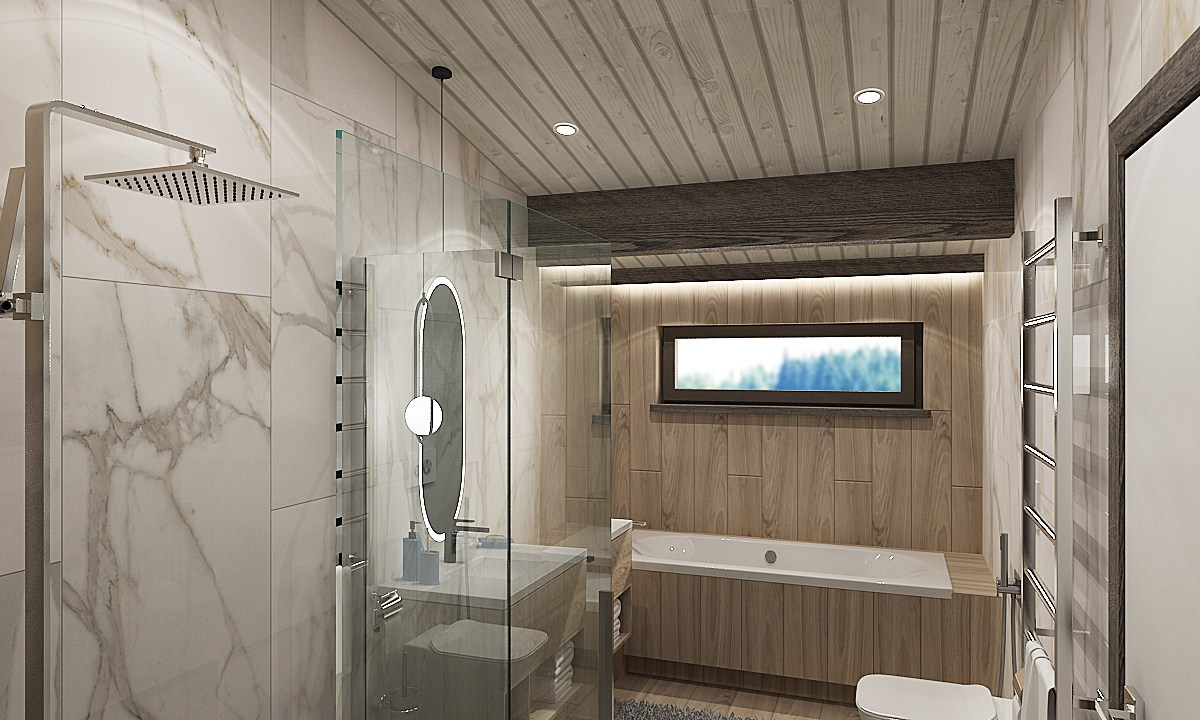 Дом в п. Вуорио. Дизайнер в Санкт-Петербурге Дмитрий Цыбулько